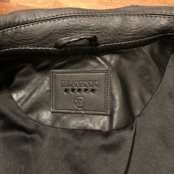 BlankNCY Leather Biker Jacket - Picture 4 of 7